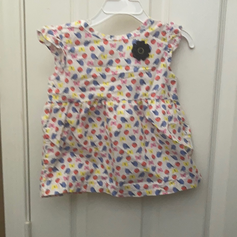 FINAL MARKDOWN Child of mine butterflies and bluebirds dress 24 months